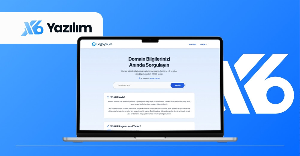 Whois Ve Çoklu Web Araçlar Scripti - X6 Yazılım